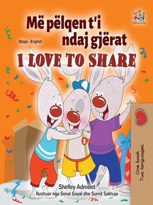 cover image of Më pëlqen t'i ndaj gjwrat I Love to Share
